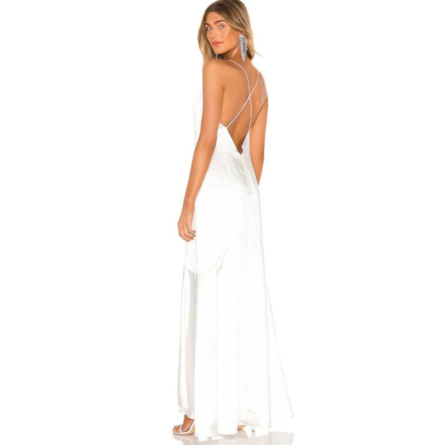 ELLIATT Aisle Dress in White NWT Size Medium