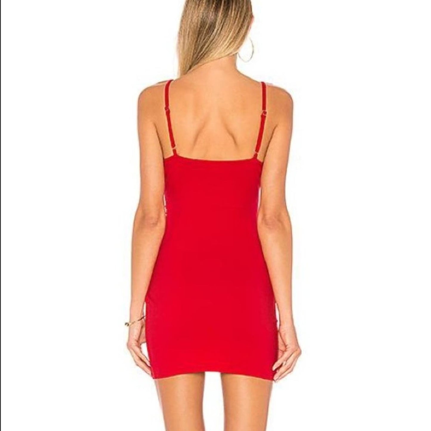 superdown Dahlia Wrap Mini Dress in Cherry NWT Size Medium