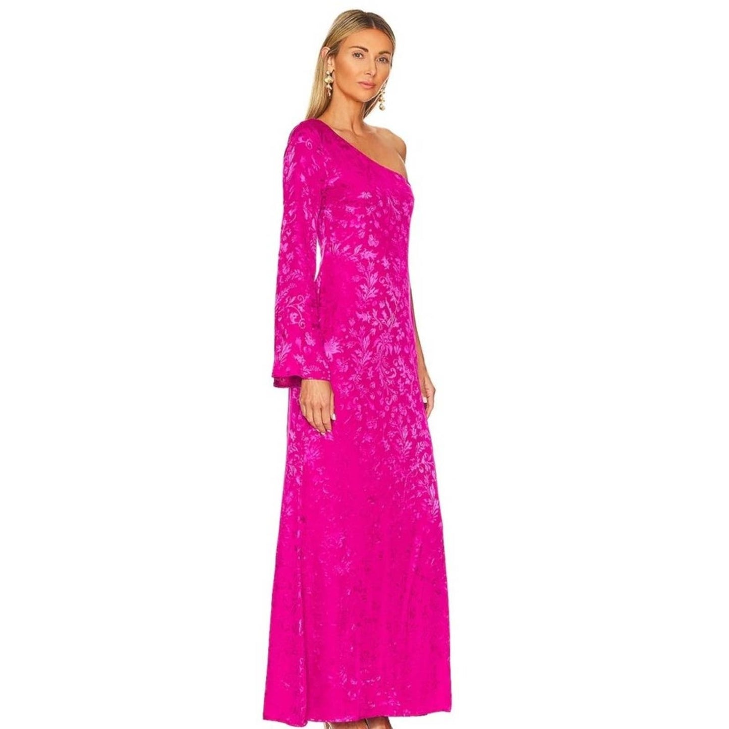 House of Harlow 1960 x REVOLVE Ulrich Maxi Dress Deep Fuchsia NWOT Size …