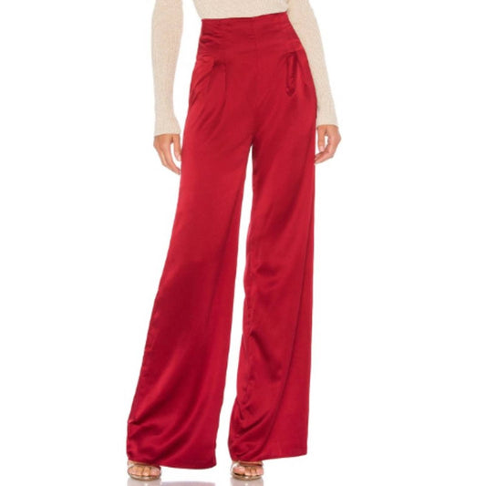 MAJORELLE Citrus Pant in Cranberry NWOT Size Small