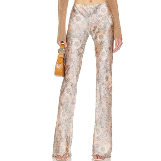 Bec + Bridge Nina Pant in Blush Jacquard NWOT Size 4 US