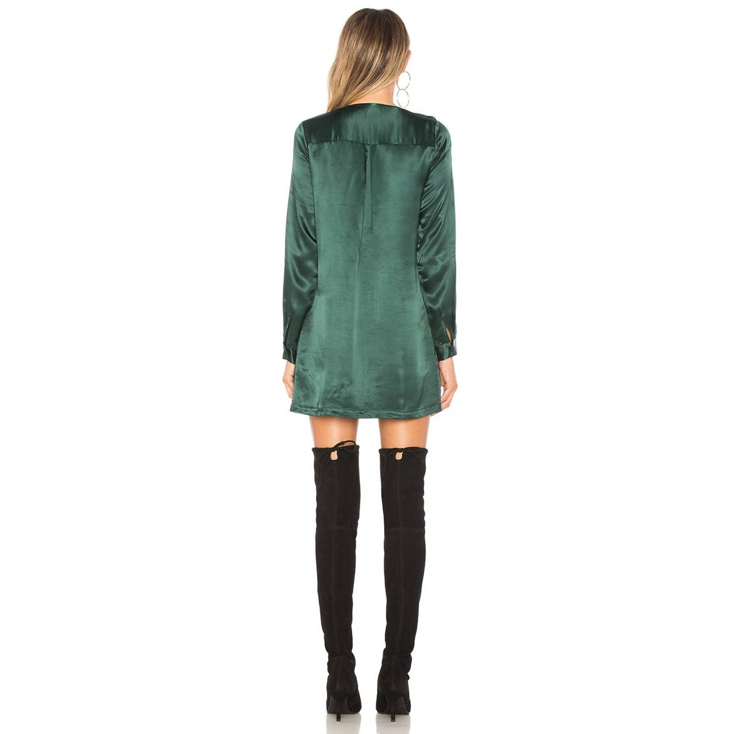L'Academie The Cadet Dress in Emerald NWT Size XS