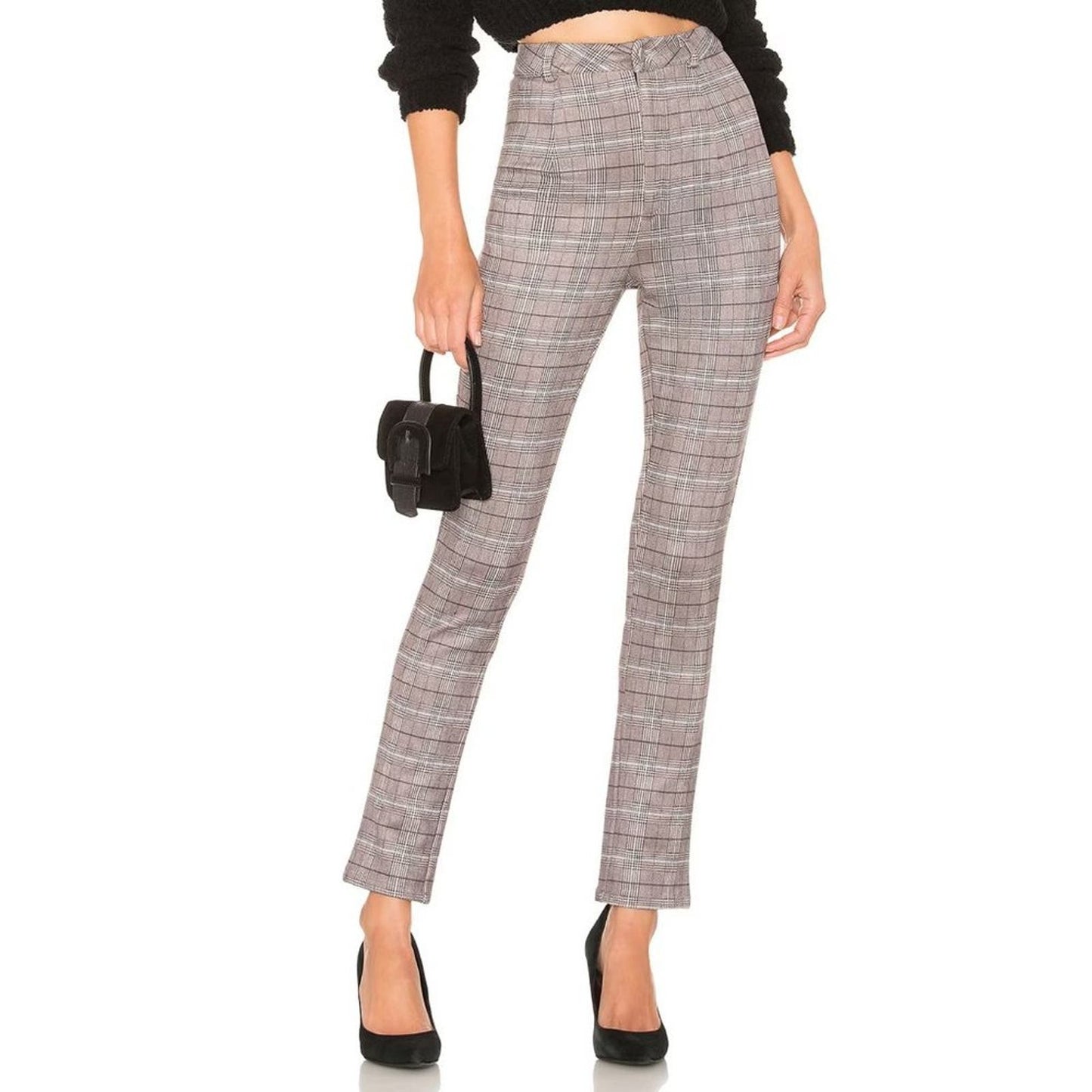 by the way. Jimi Cropped Pant in Plaid Multi NWT Size Small