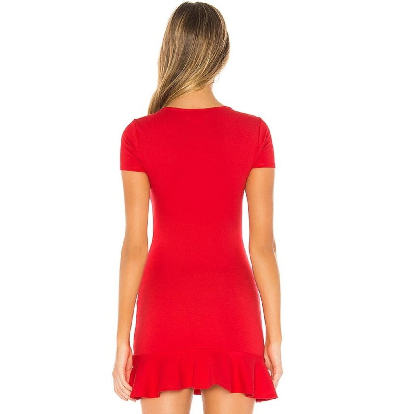 Lovers and Friends Shelly Mini Dress in Cherry Red NWOT Size Small