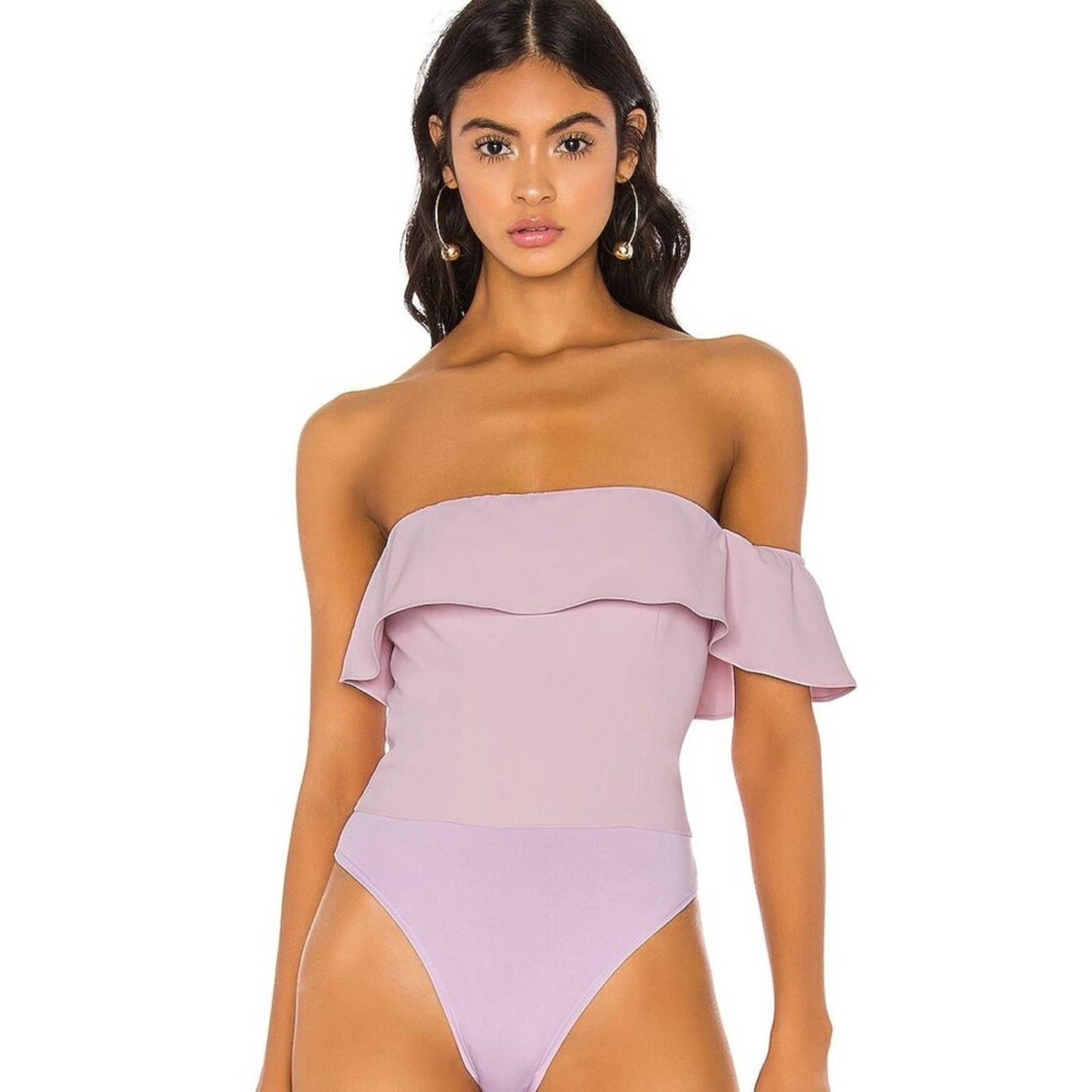 NBD x Naven Tiffany Bodysuit in Lilac NWT Size Small